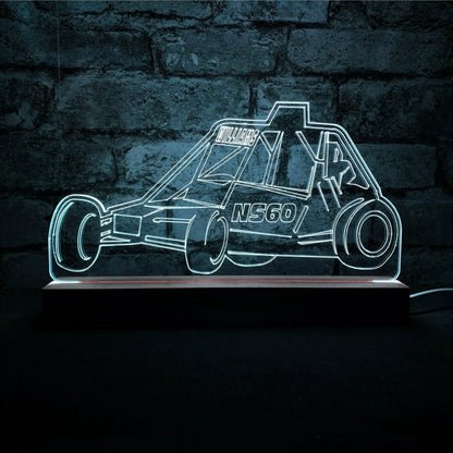 Class 8 Grasstrack - Autograss Night Light - Night Light - Stock Car & Banger Toy Tracks