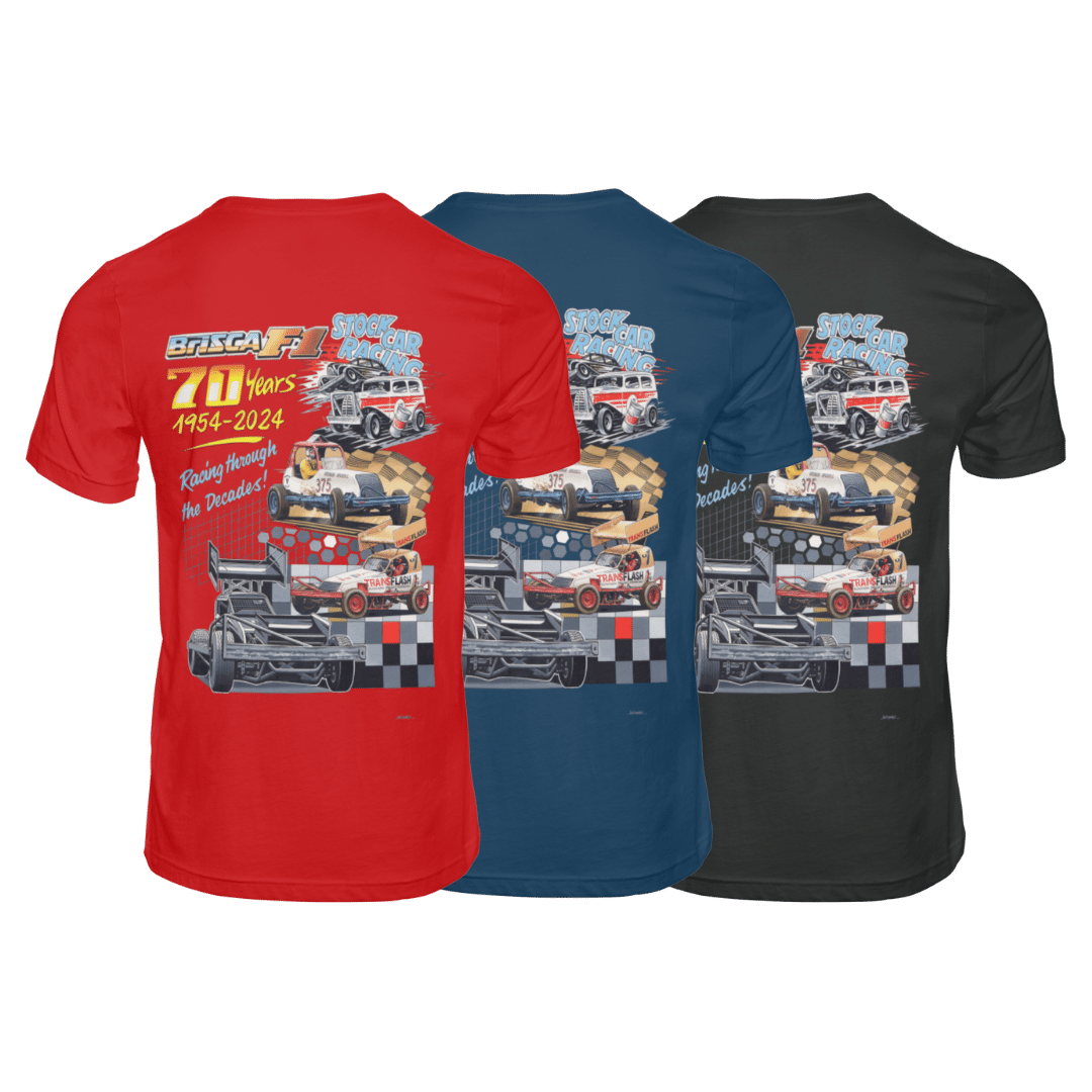 70 Year of Brisca F1 T-Shirt