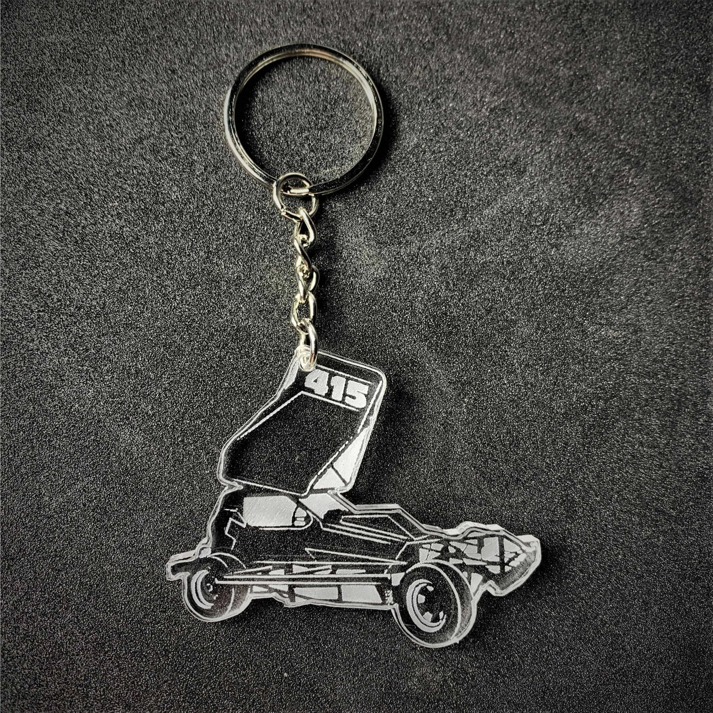 Customised Key Rings for ALL Formulas - Keychains - Stock Car & Banger Toy Tracks