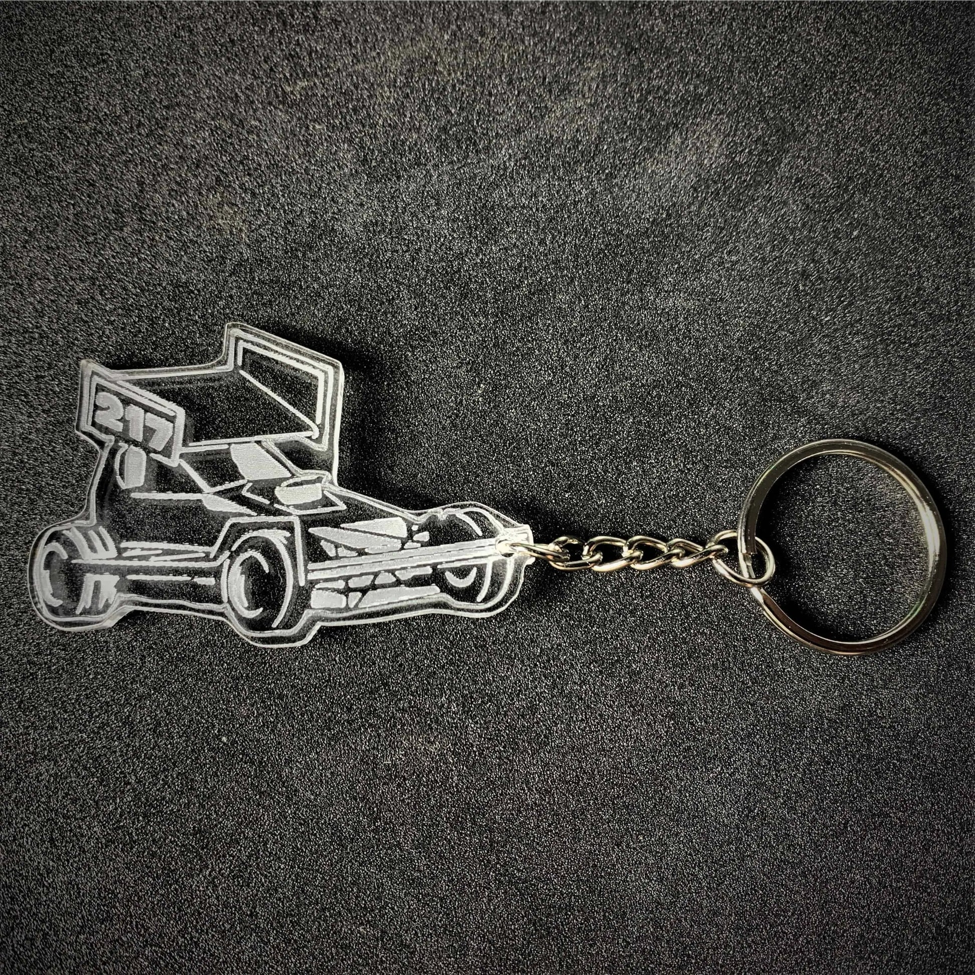 Customised Key Rings for ALL Formulas - Keychains - Stock Car & Banger Toy Tracks