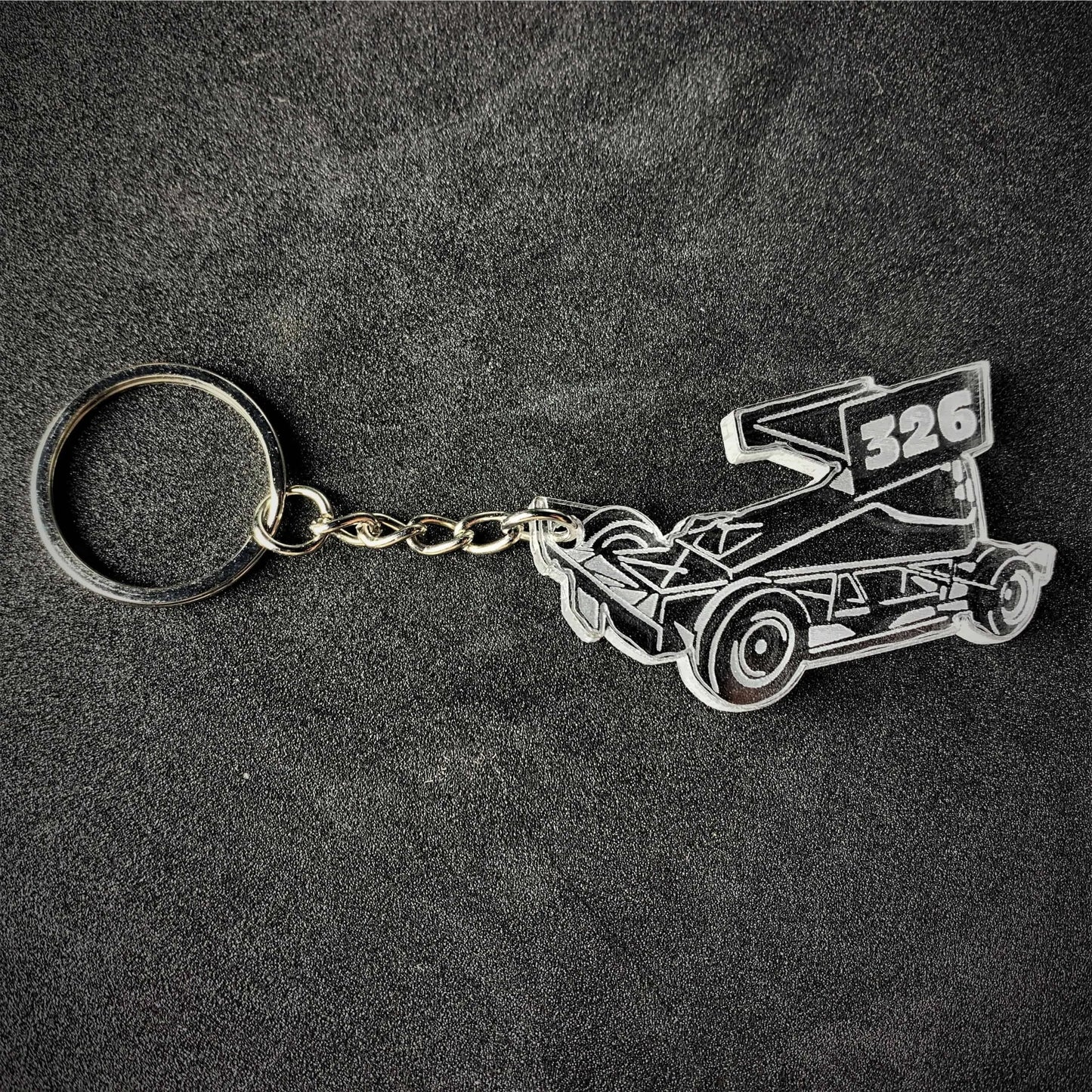 Customised Key Rings for ALL Formulas - Keychains - Stock Car & Banger Toy Tracks