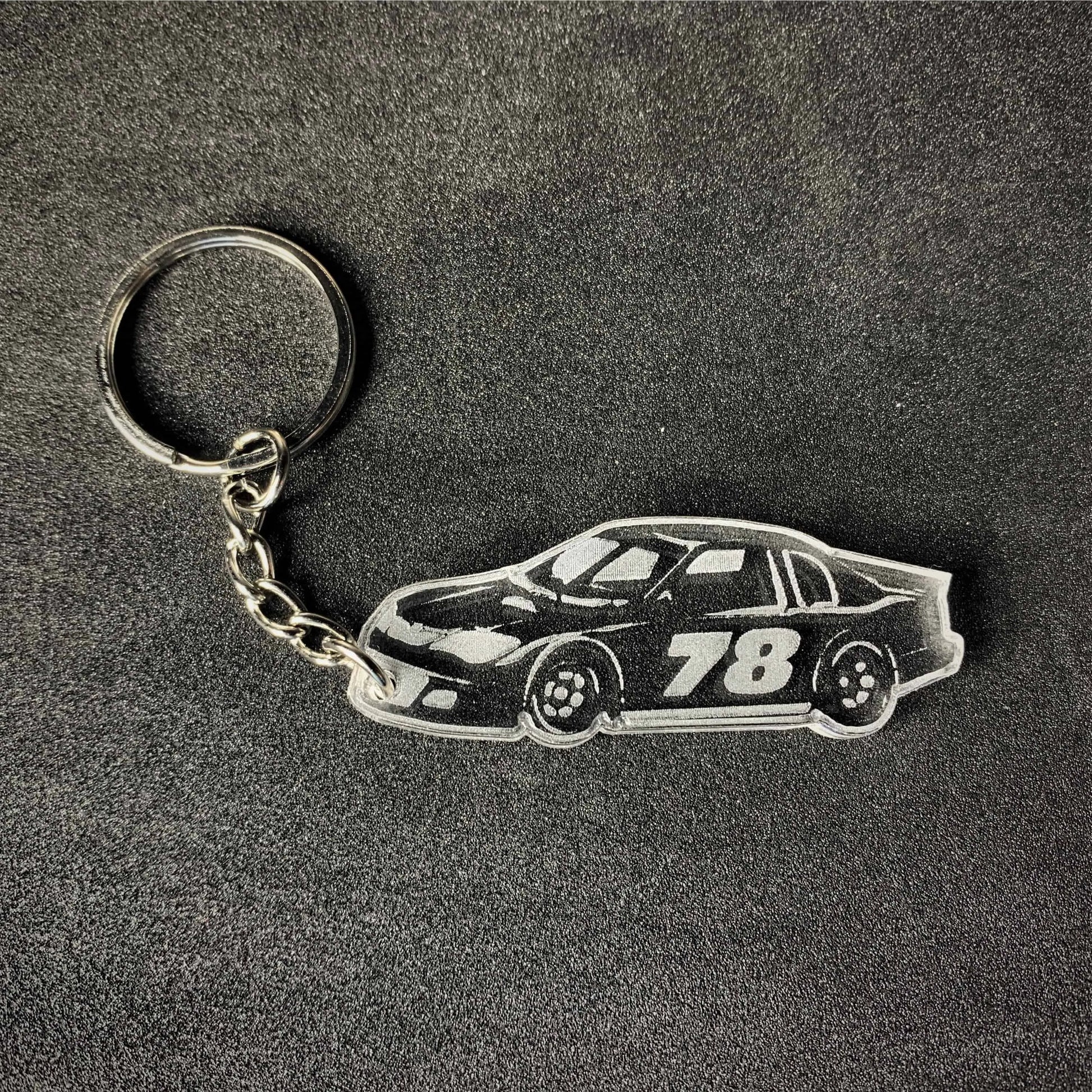 Customised Key Rings for ALL Formulas - Keychains - Stock Car & Banger Toy Tracks