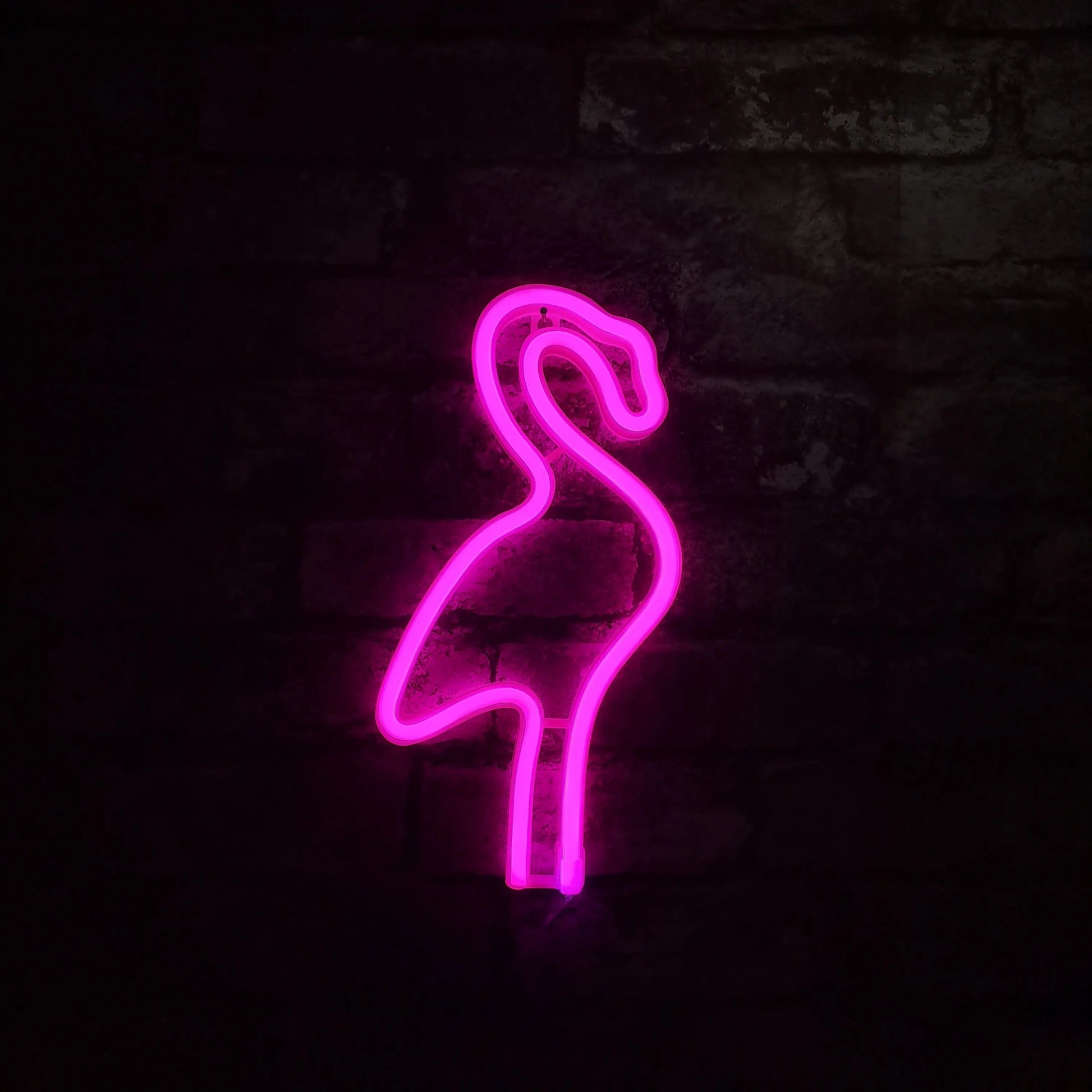 Flamingo LED NEON Wall Light - Wall Light - Stock Car & Banger Toy Tracks