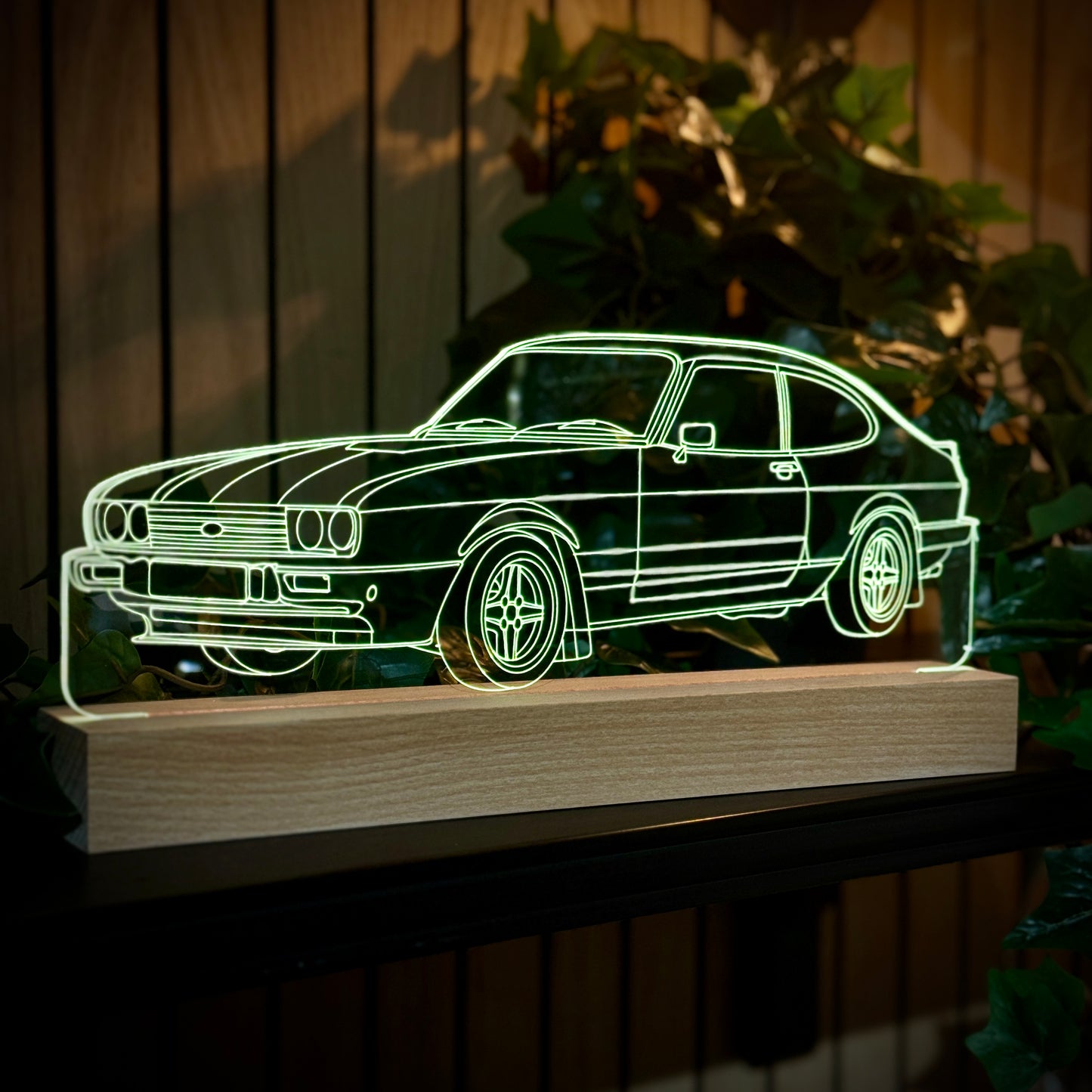 Gepersonaliseerde MG-auto LED-lamp nachtlampje