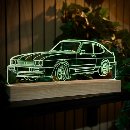 Gepersonaliseerde MG-auto LED-lamp nachtlampje