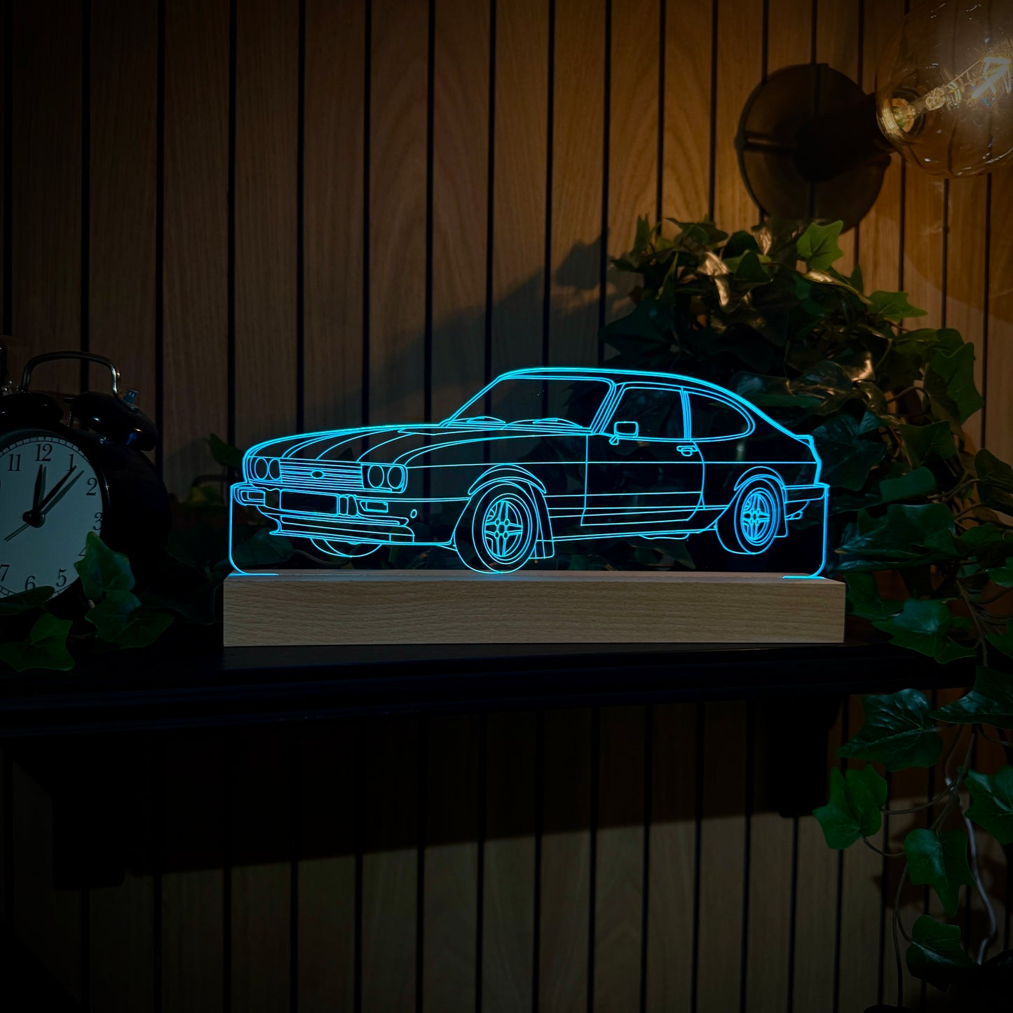 Gepersonaliseerde MG-auto LED-lamp nachtlampje