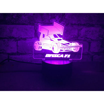 Frosted Brisca F1 Tarmac Wing LED Night Light  Night Light Stock Car & Banger Toy Tracks