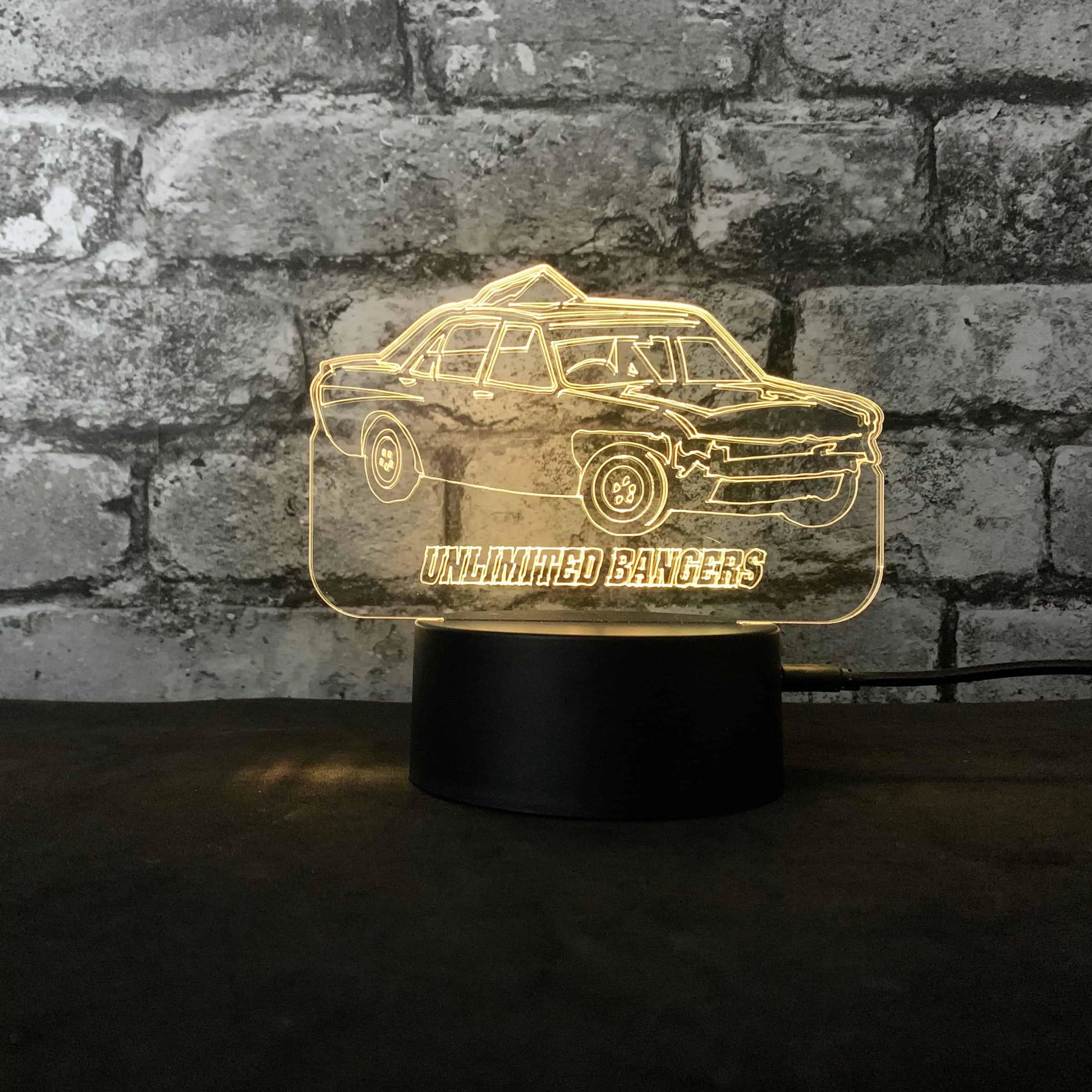 Granada Drift Banger LED Night Light  Night Lights & Ambient Lighting Stock Car & Banger Toy Tracks