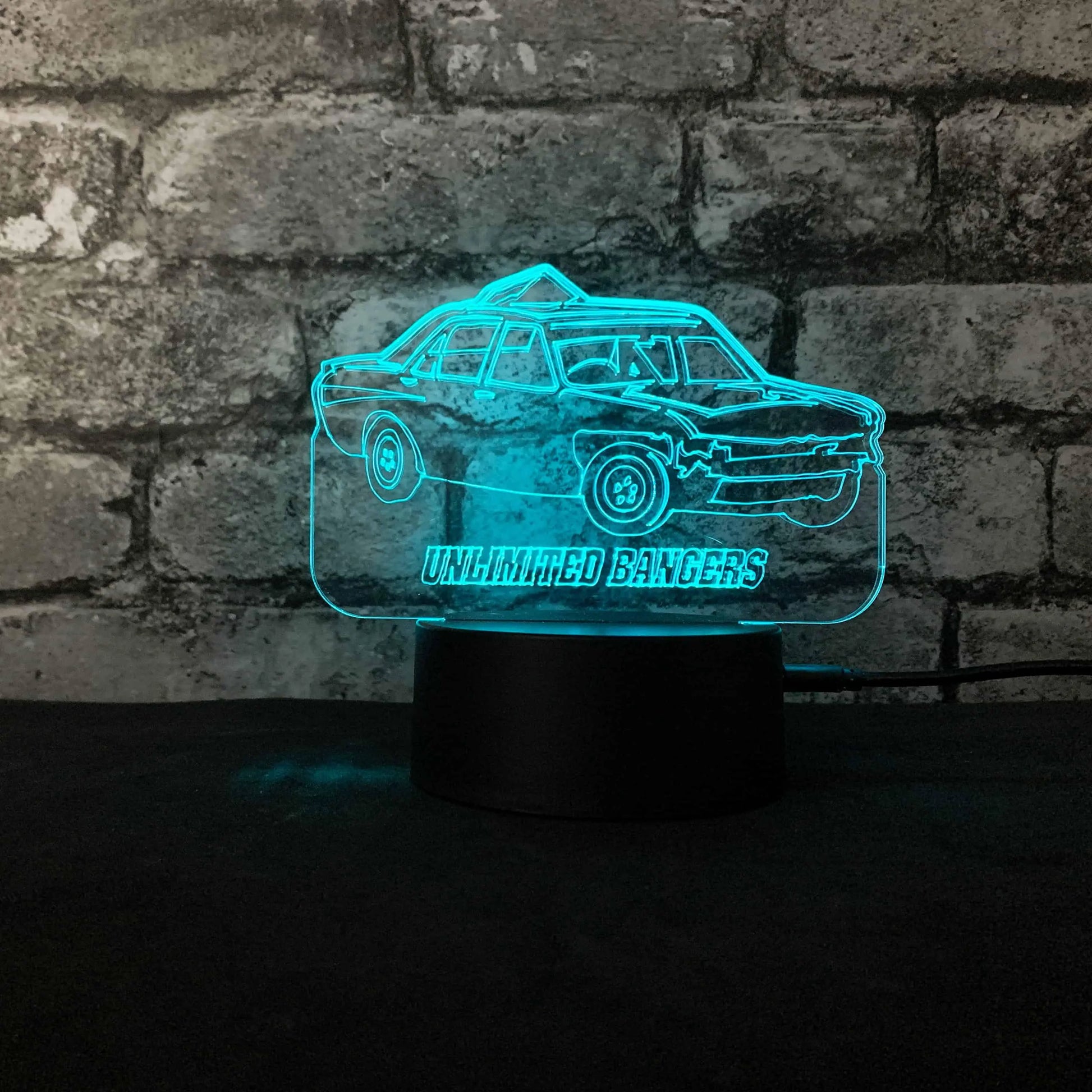 Granada Drift Banger LED Night Light  Night Lights & Ambient Lighting Stock Car & Banger Toy Tracks