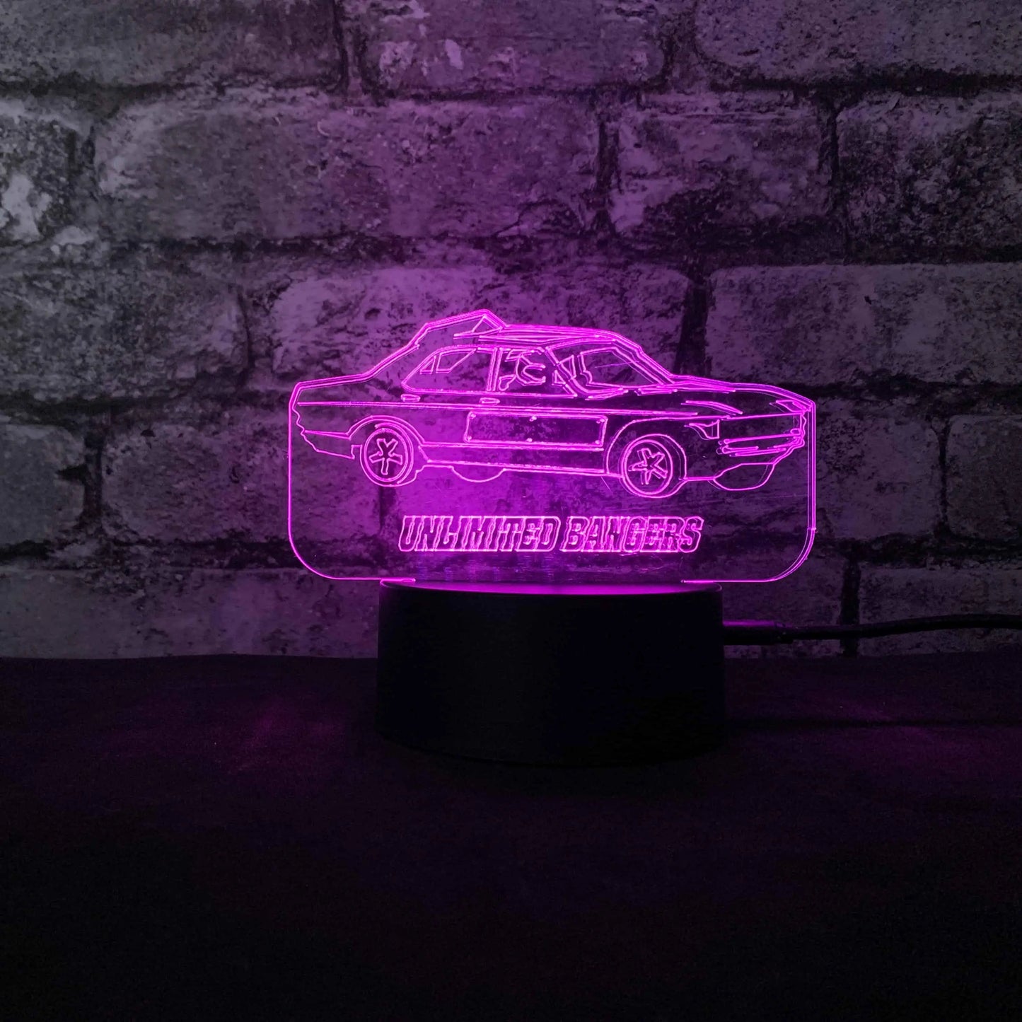 Granada Mk2 Banger LED Night Light  Night Lights & Ambient Lighting Stock Car & Banger Toy Tracks