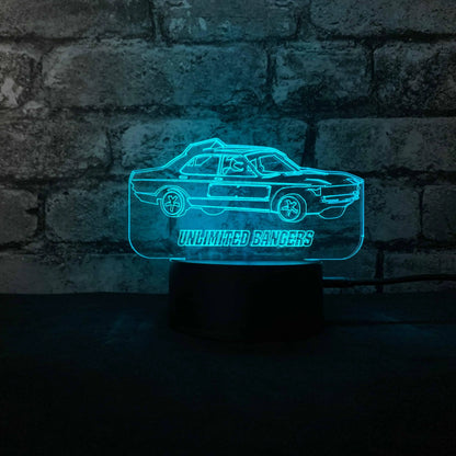 Granada Mk2 Banger LED Night Light  Night Lights & Ambient Lighting Stock Car & Banger Toy Tracks