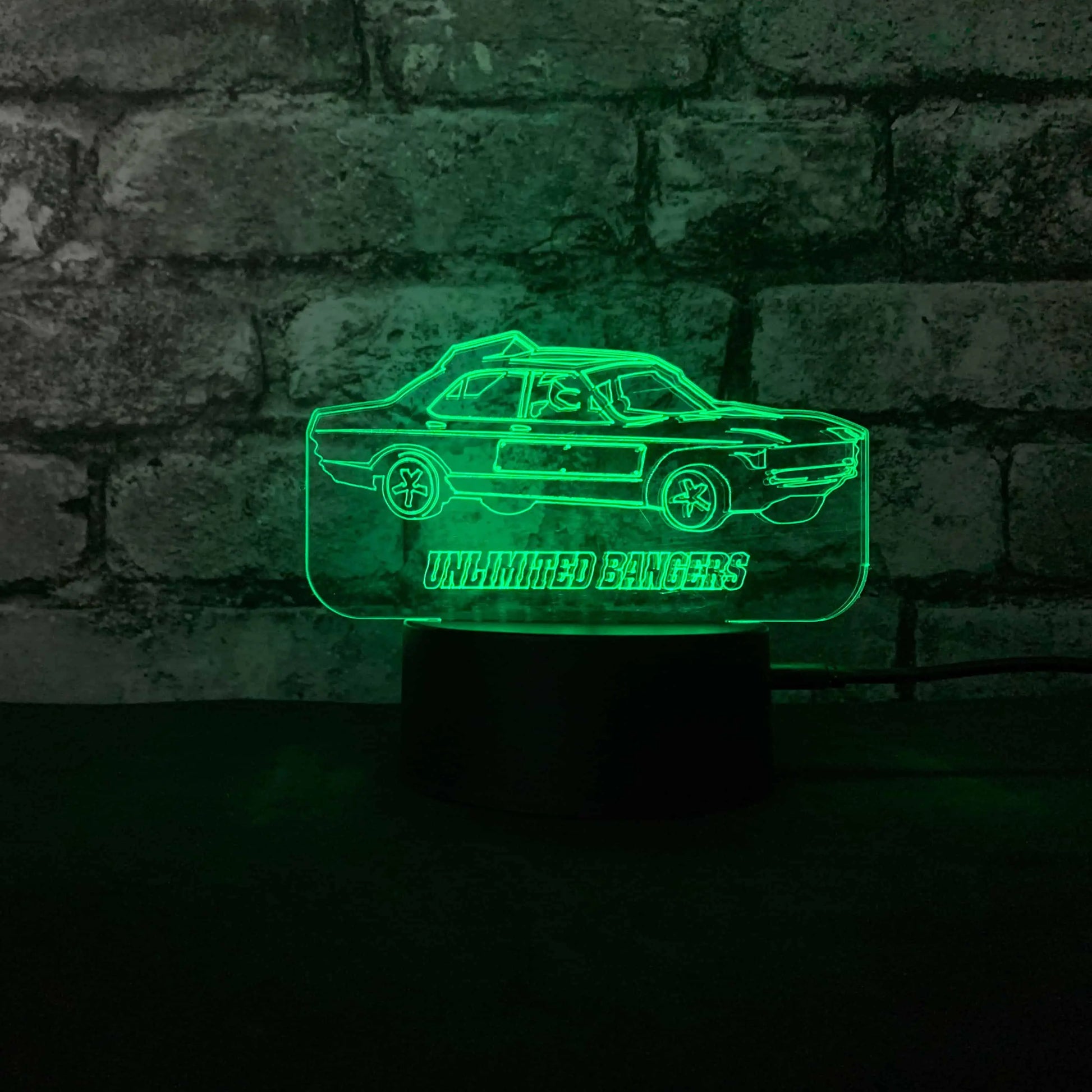 Granada Mk2 Banger LED Night Light  Night Lights & Ambient Lighting Stock Car & Banger Toy Tracks