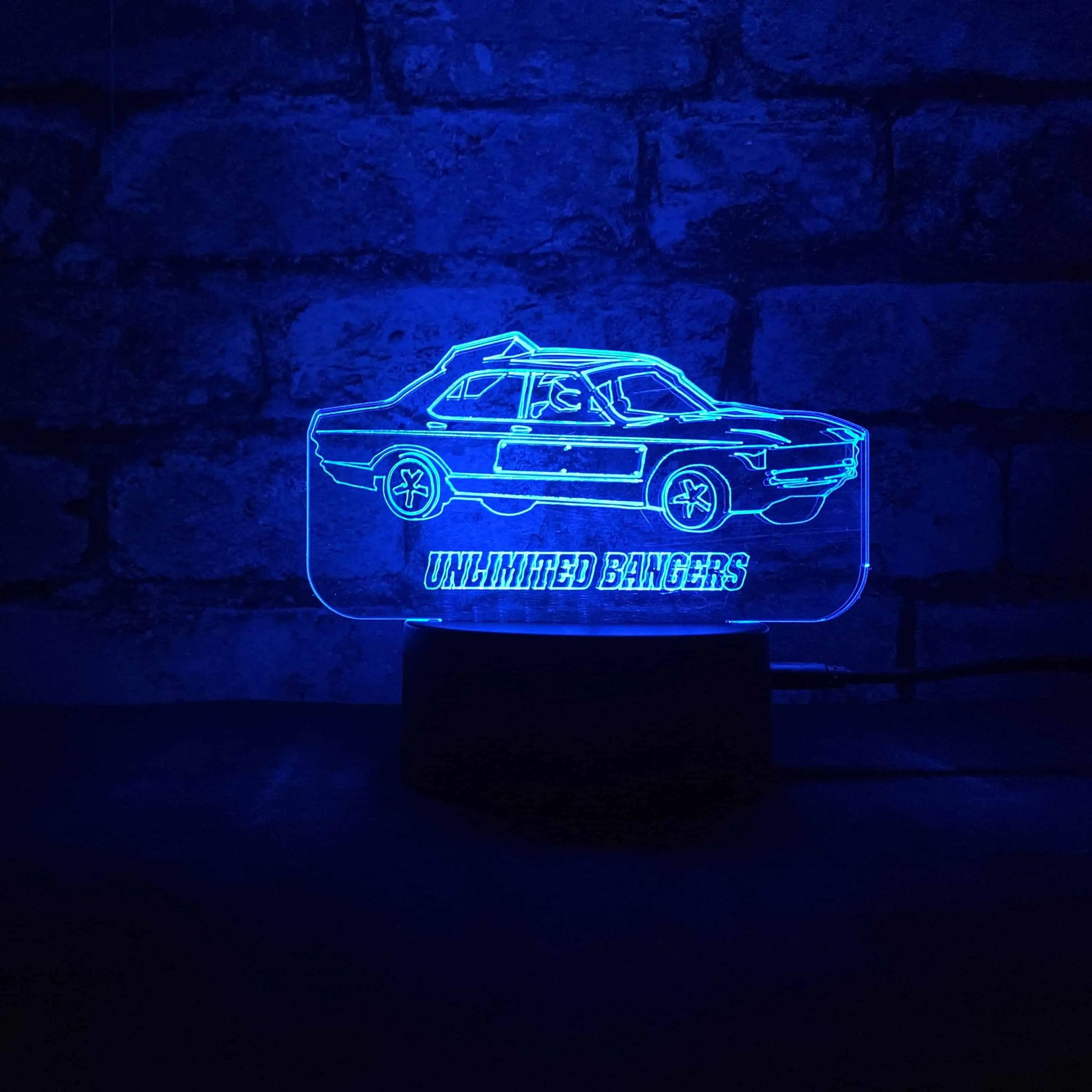 Granada Mk2 Banger LED Night Light  Night Lights & Ambient Lighting Stock Car & Banger Toy Tracks