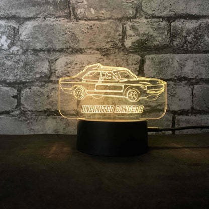 Granada Mk2 Banger LED Night Light  Night Lights & Ambient Lighting Stock Car & Banger Toy Tracks