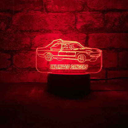 Granada Mk2 Banger LED Night Light  Night Lights & Ambient Lighting Stock Car & Banger Toy Tracks