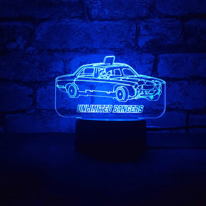 Jag Banger LED Night Light  Night Light Stock Car & Banger Toy Tracks