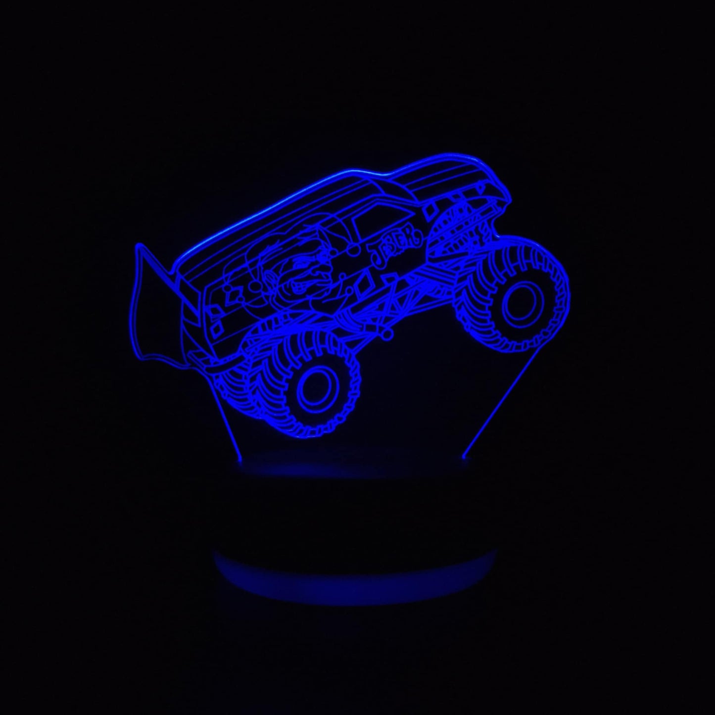Jester Monster Truck LED Lamp Night Light