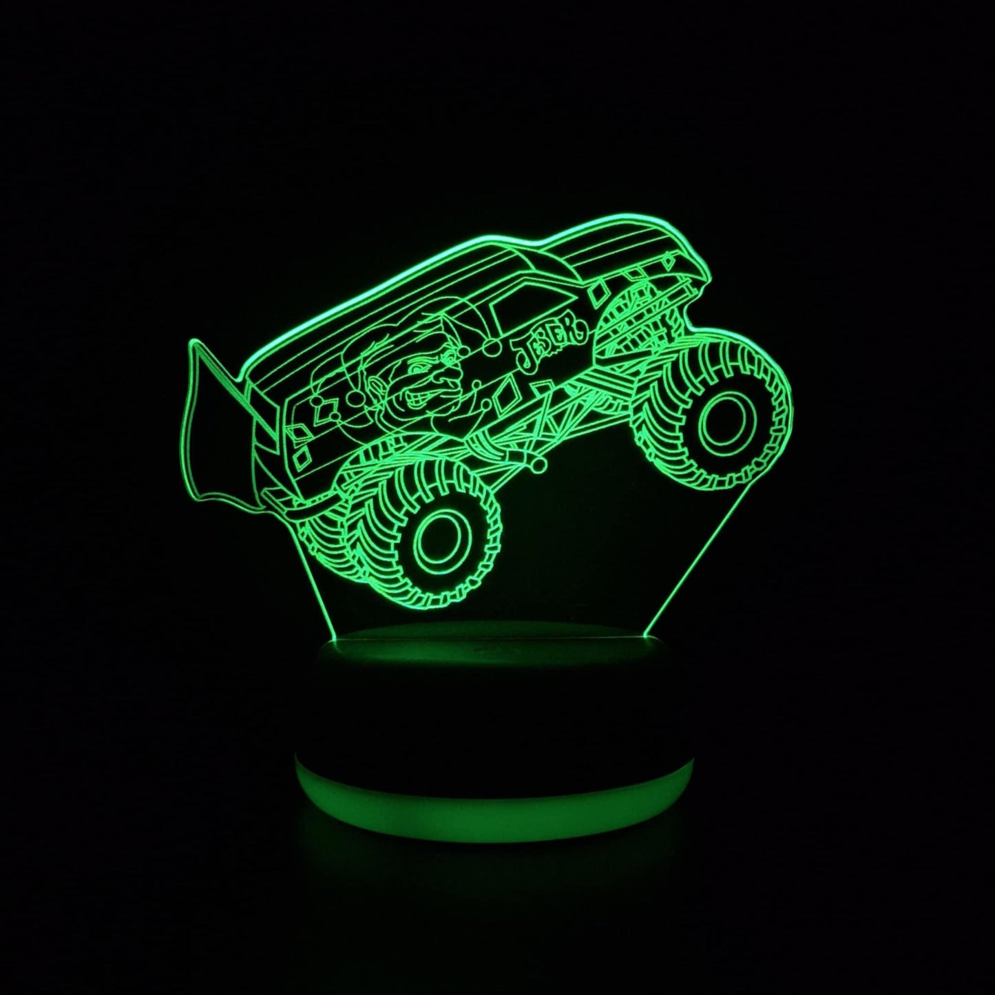 Jester Monster Truck LED Lamp Night Light