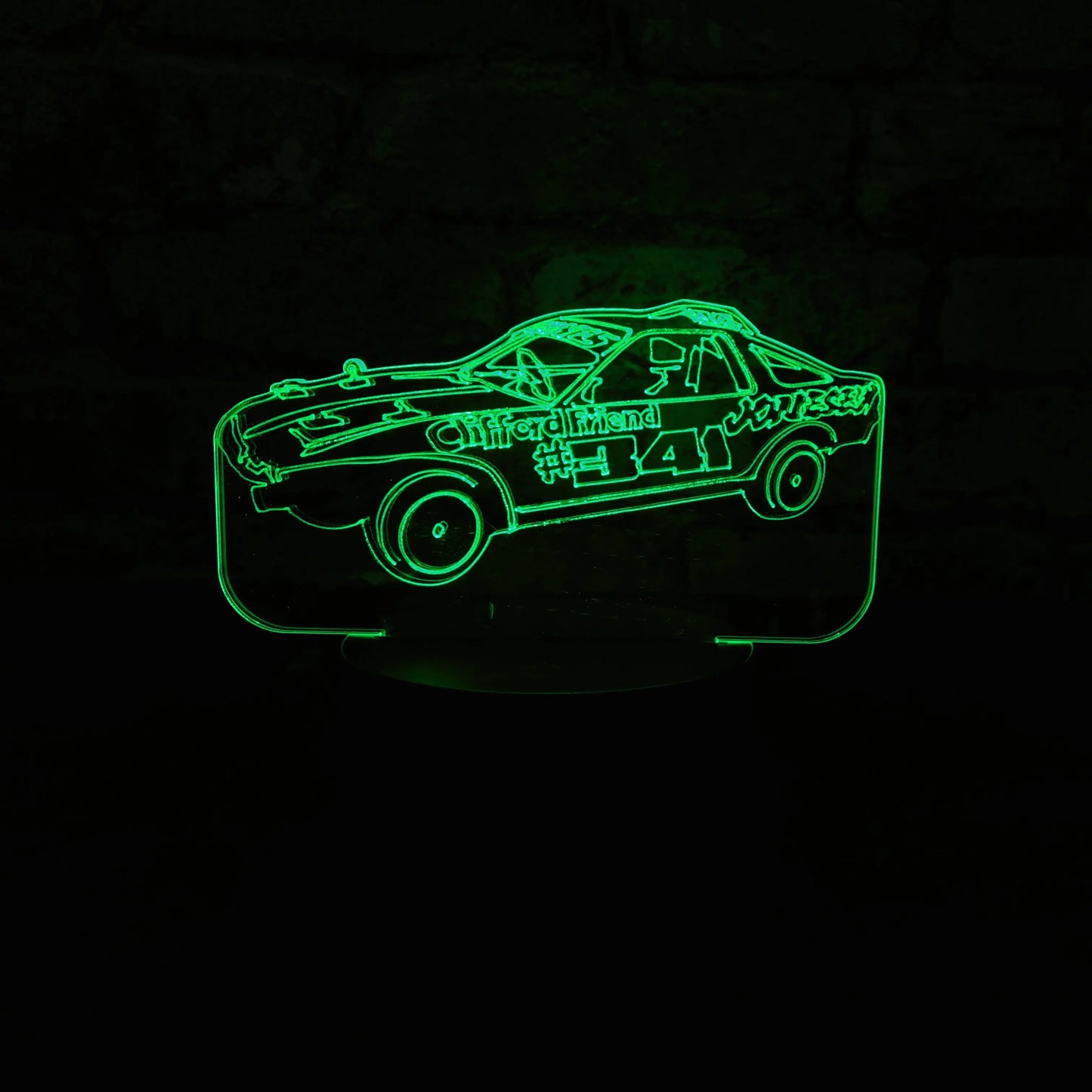 Jonesey #341 Banger LED Night Light  Night Light Stock Car & Banger Toy Tracks