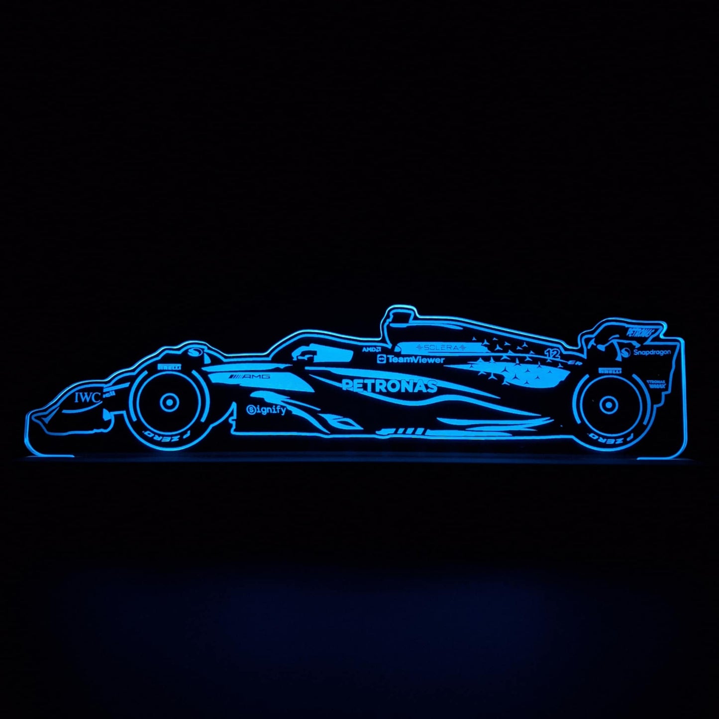 Kimi Antonelli 2025 Mercedes LED Lamp Light