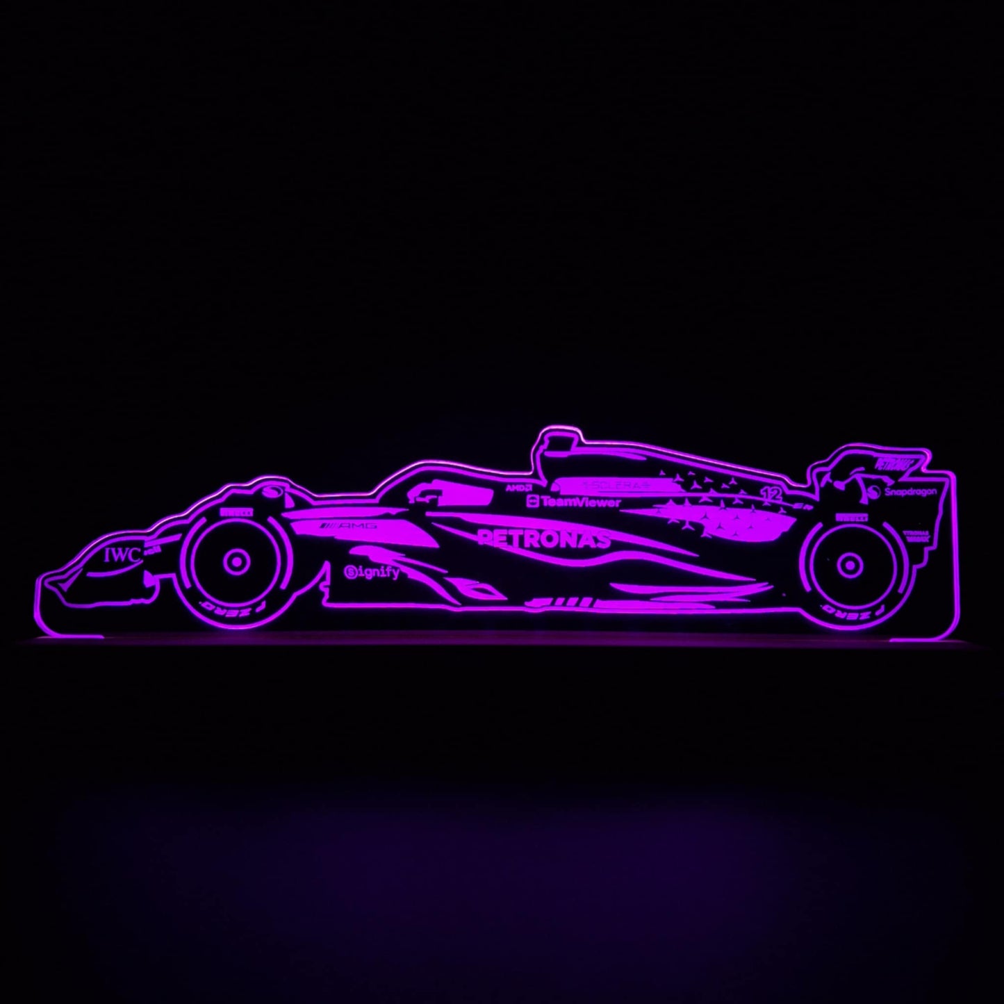 Kimi Antonelli 2025 Mercedes LED Lamp Light