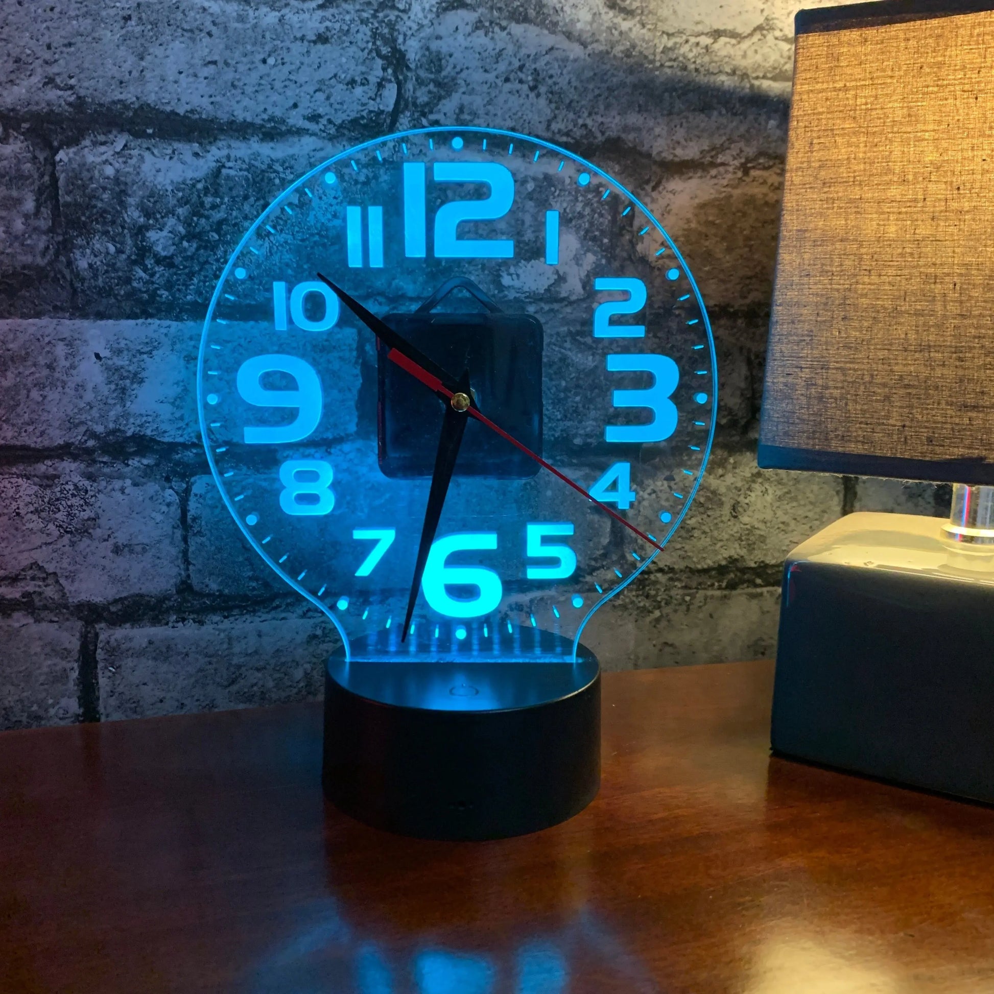 LED Quartz Clock Night Light - Night Light - Stock Car & Banger Toy Tracks