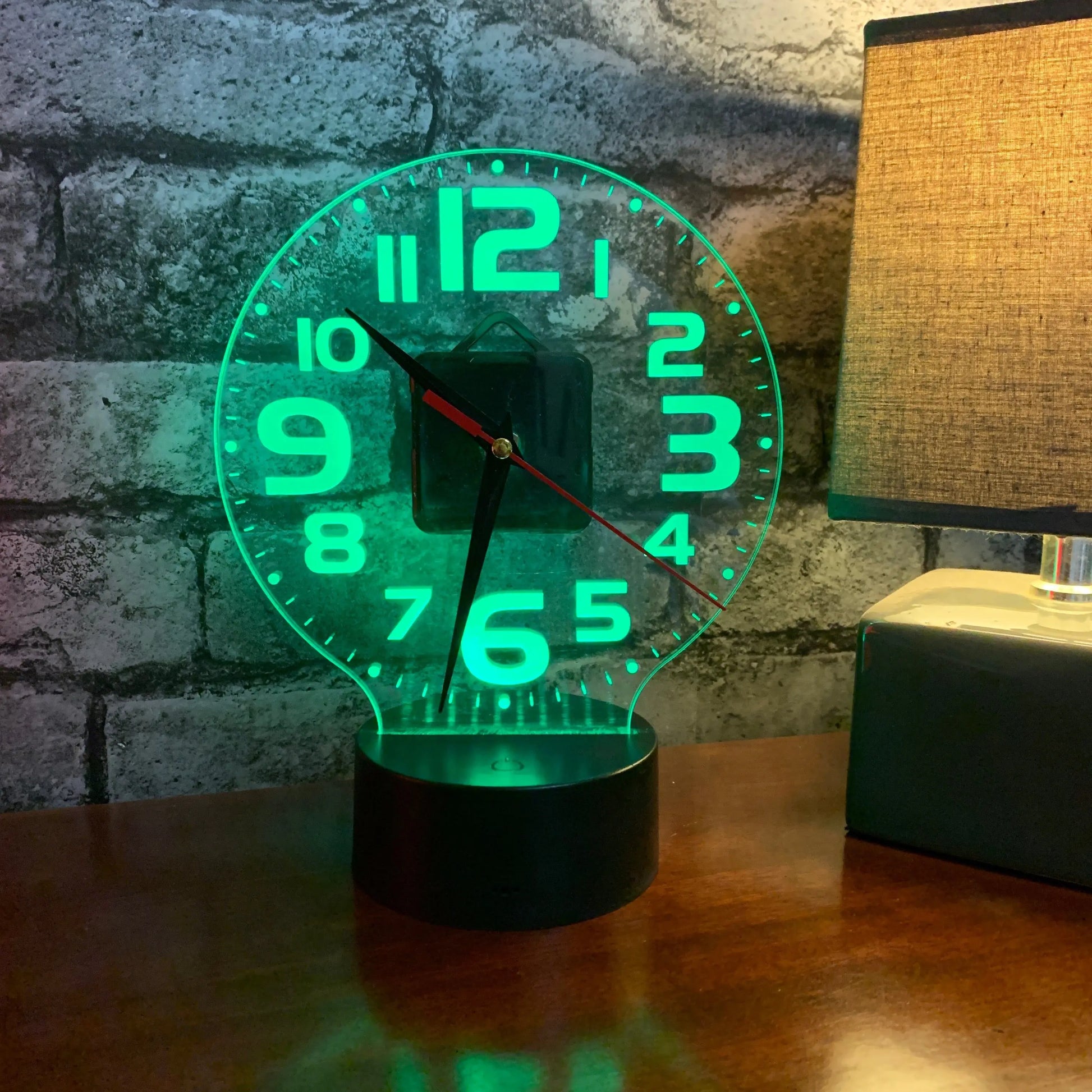 LED Quartz Clock Night Light - Night Light - Stock Car & Banger Toy Tracks