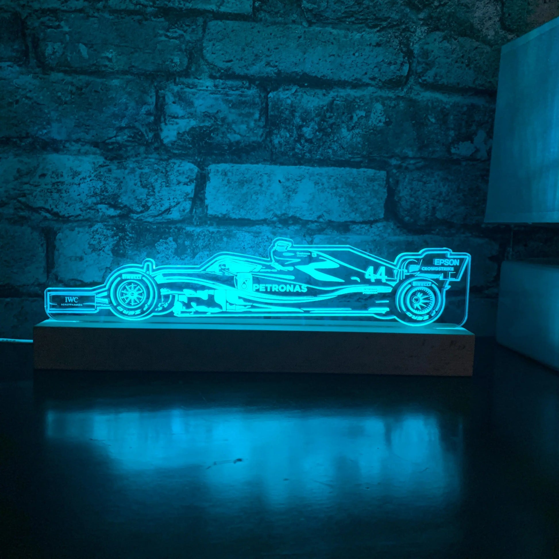 Lewis Hamilton 44 F1 Night Light - Night Light - Stock Car & Banger Toy Tracks