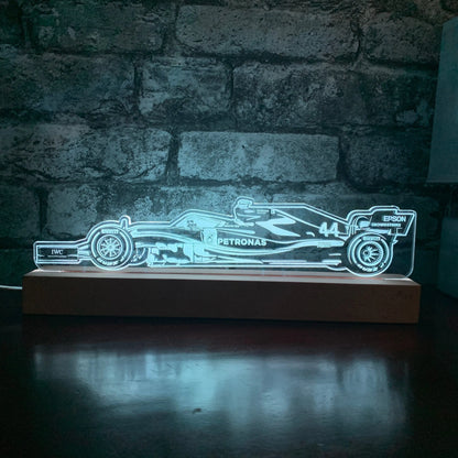 Lewis Hamilton 44 F1 Night Light - Night Light - Stock Car & Banger Toy Tracks