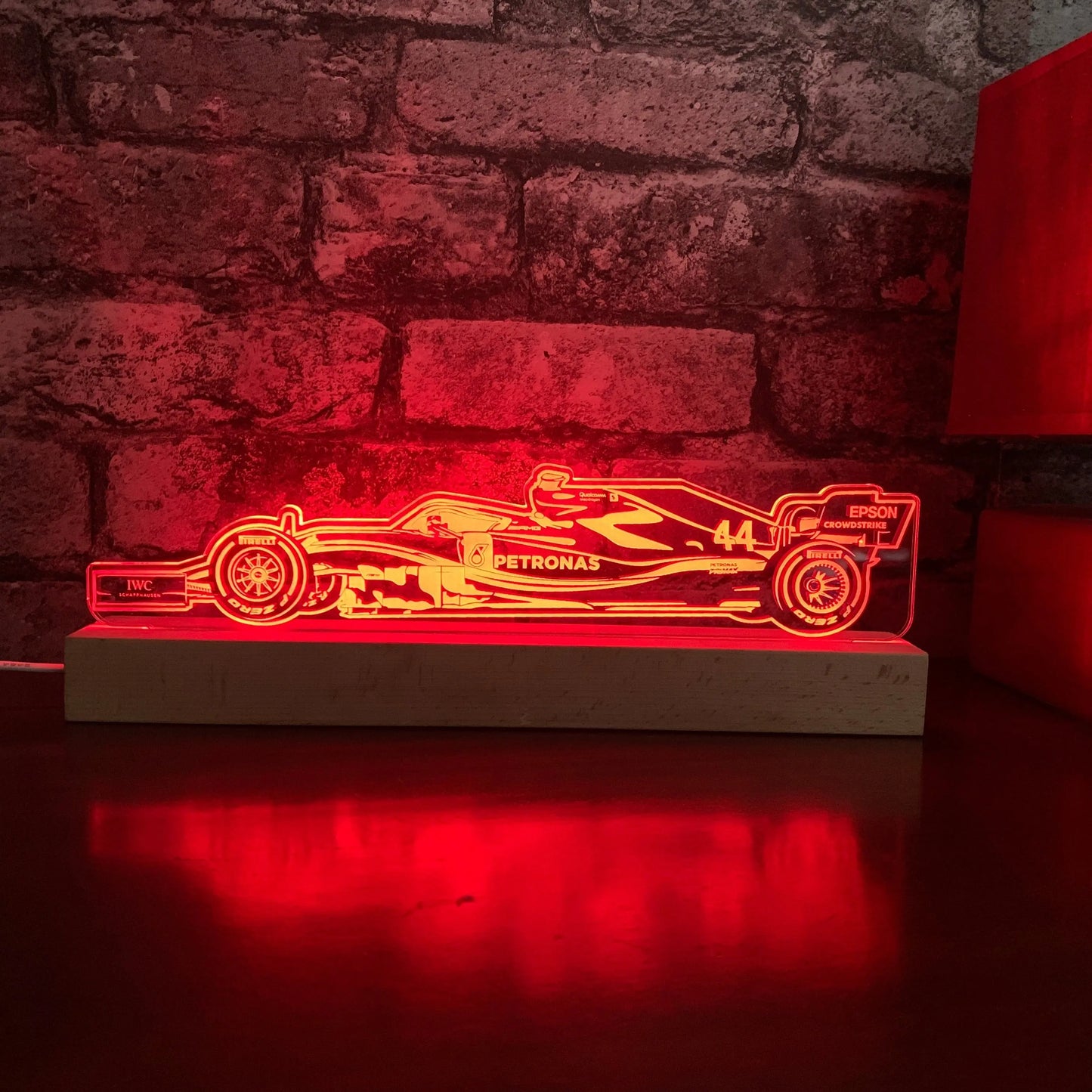 Lewis Hamilton 44 F1 Night Light - Night Light - Stock Car & Banger Toy Tracks