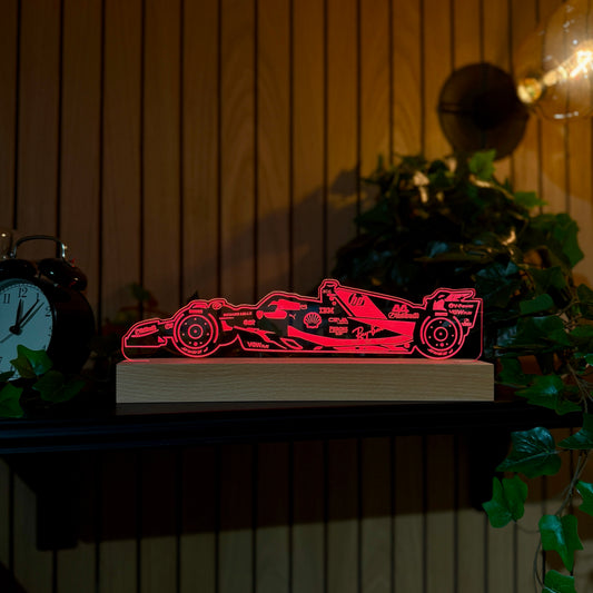 Lewis Hamilton Ferrari 2025 LED Lamp Light