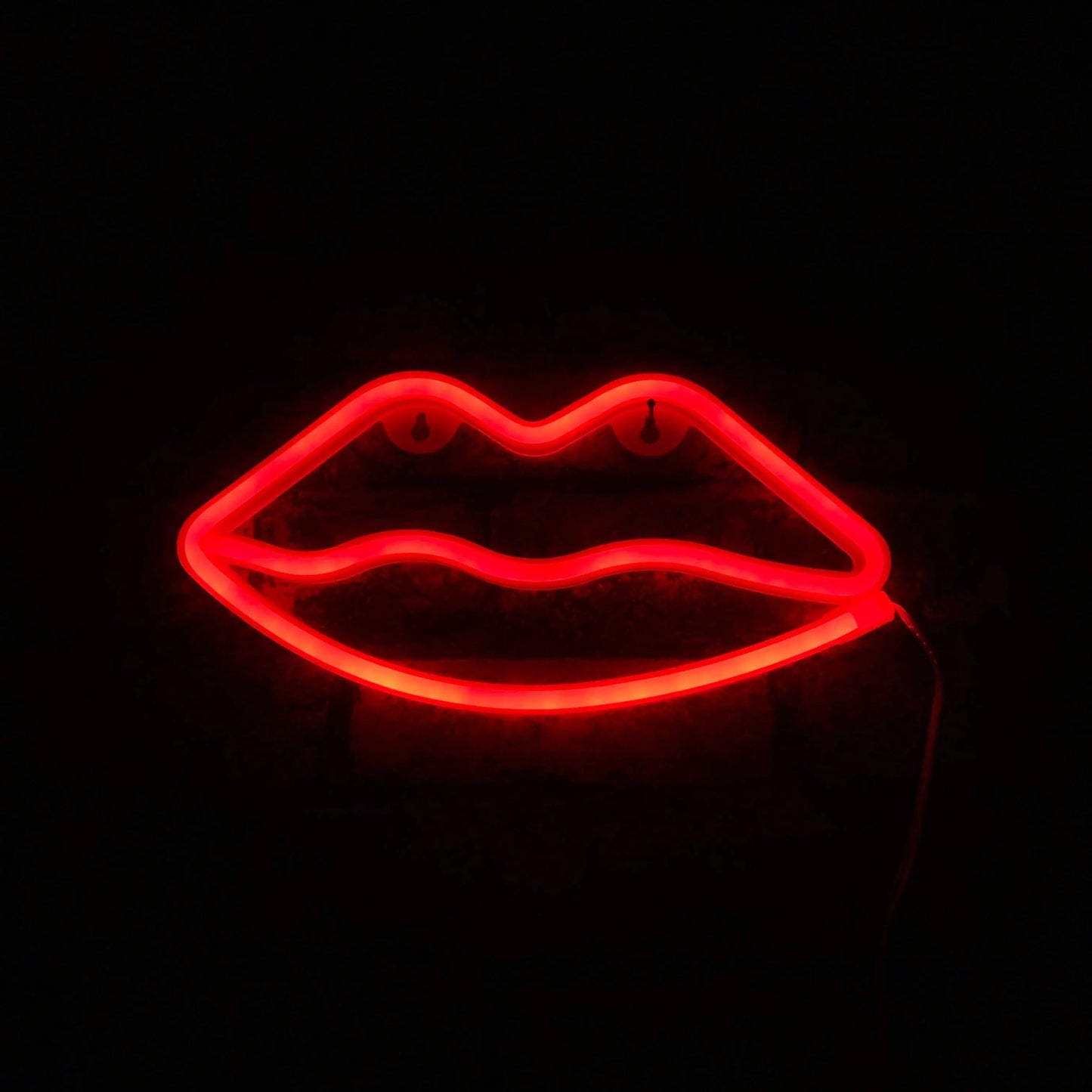 Lips LED NEON Wall Light - Wall Light - Stock Car & Banger Toy Tracks