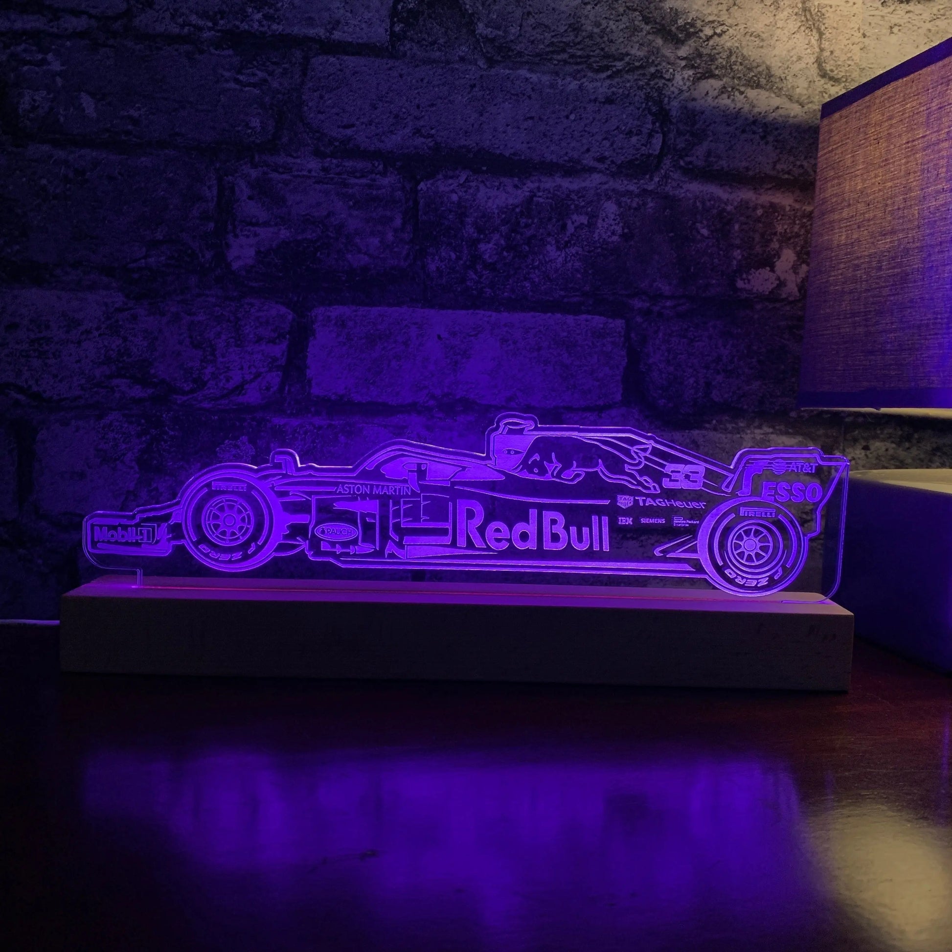 Max Verstappen 33 F1 Night Light - Night Light - Stock Car & Banger Toy Tracks