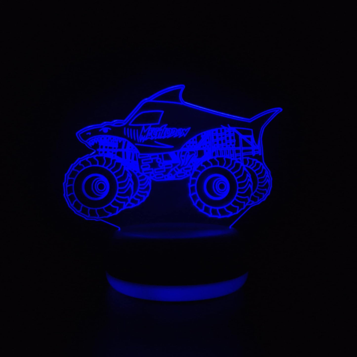 Megalodon Monster Truck LED Lamp Night Light