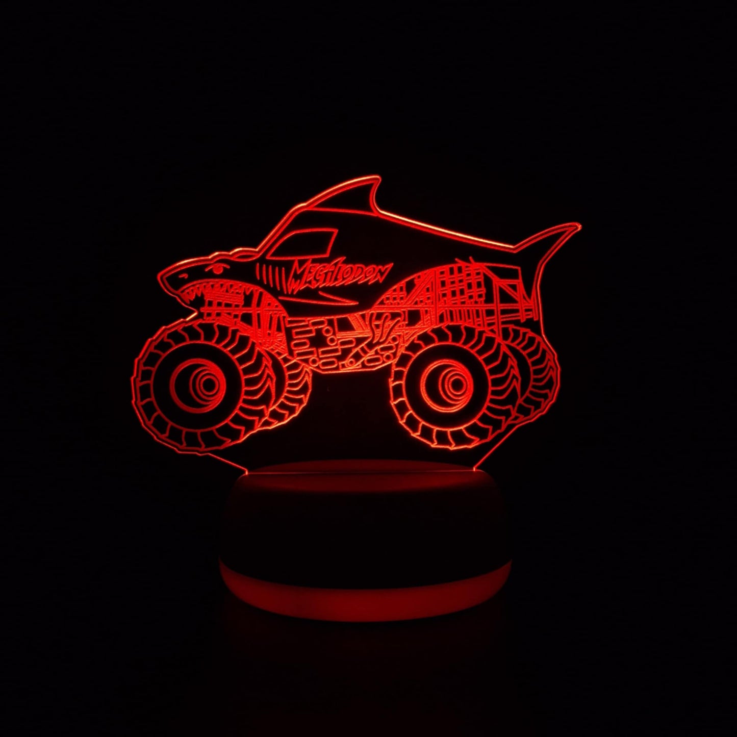 Megalodon Monster Truck LED Lamp Night Light