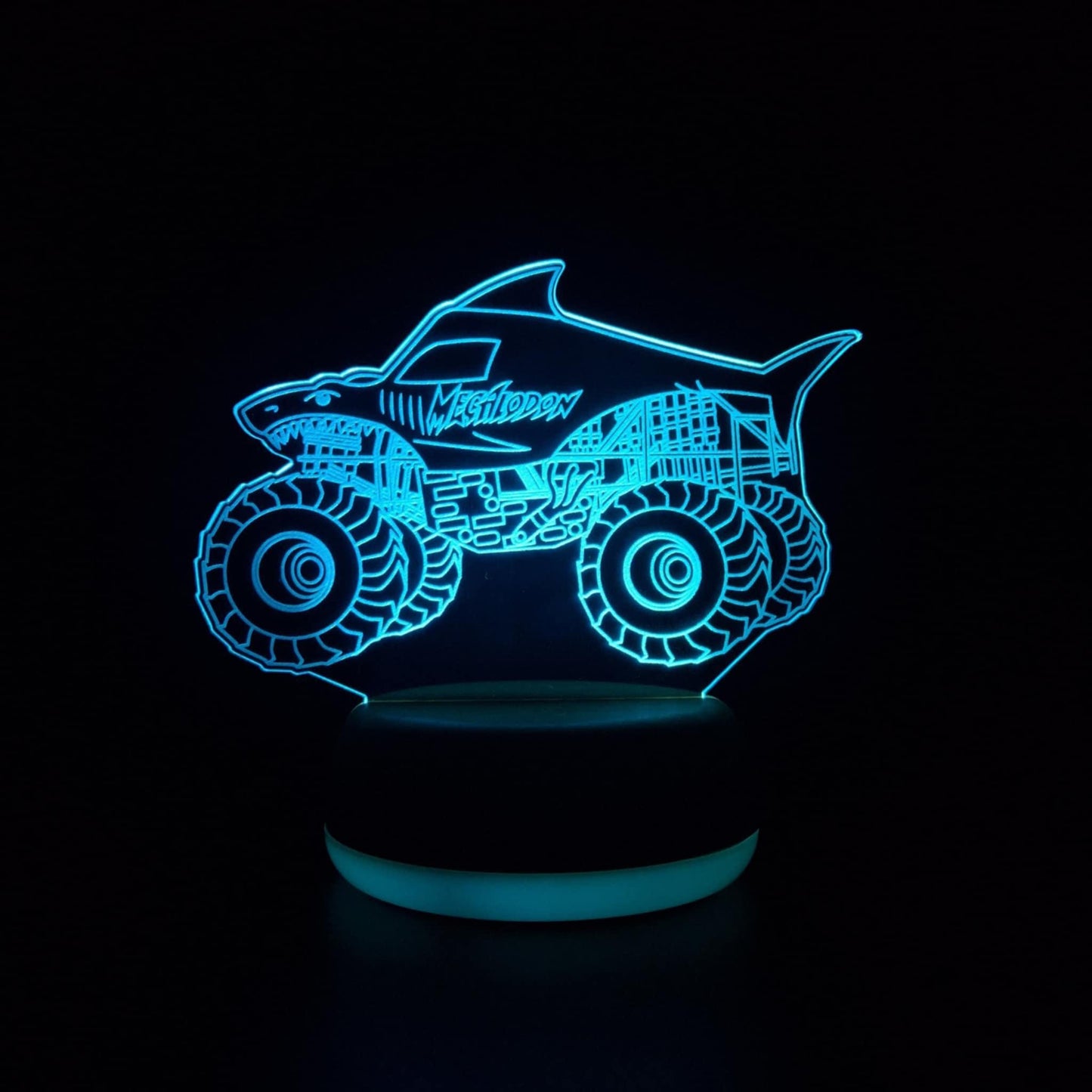 Megalodon Monster Truck LED Lamp Night Light