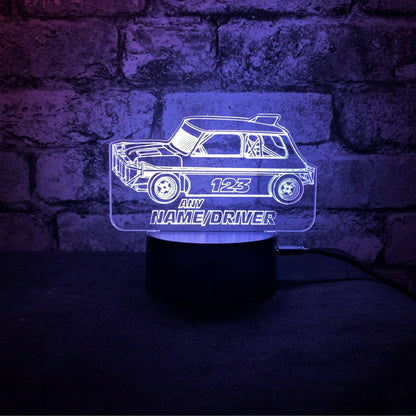 Ministox LED Night Light  Night Light Stock Car & Banger Toy Tracks