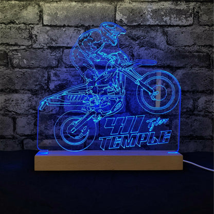 Motocross Night Light - Night Lights & Ambient Lighting - Stock Car & Banger Toy Tracks