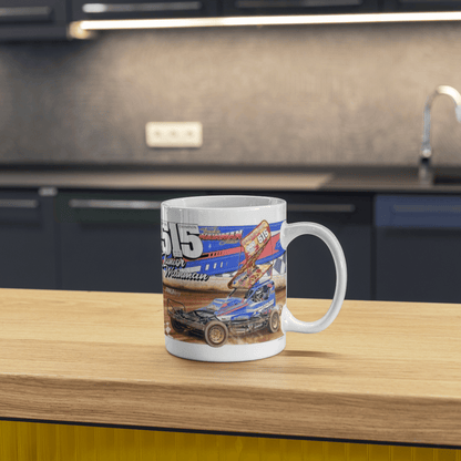 Brisca F1 #515 White Mug