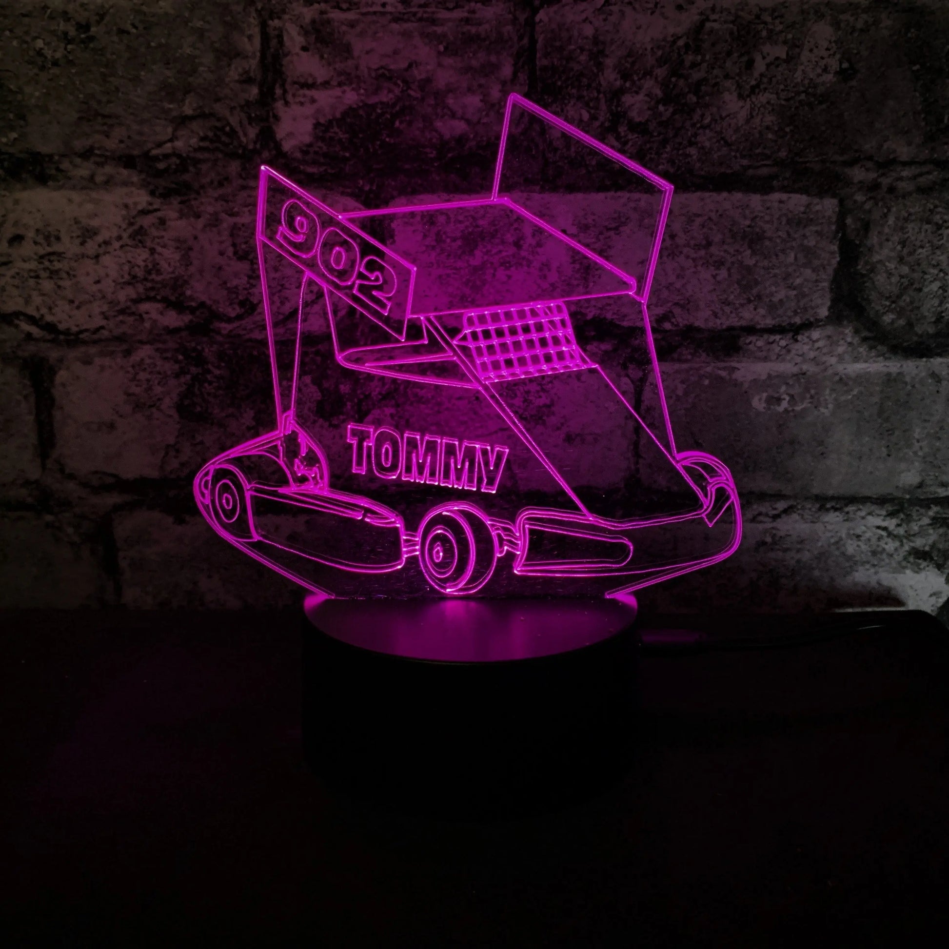 Ninja Kart Night Light - Small - Night Lights & Ambient Lighting - Stock Car & Banger Toy Tracks