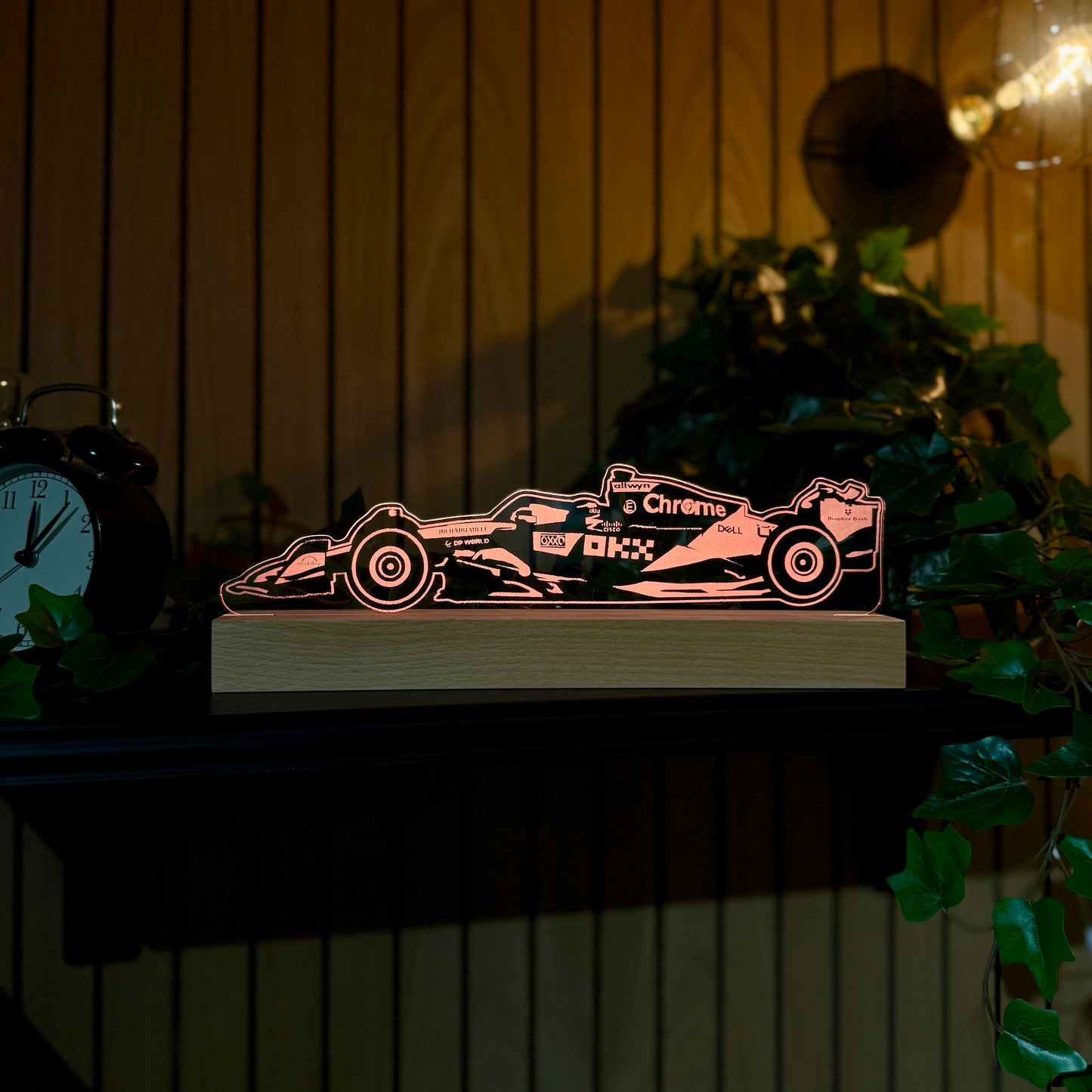 Oscar Piastri McLaren 2025 LED Lamp Light