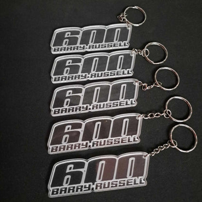 Personalised Race Number & Name Key Rings   Stock Car & Banger Toy Tracks