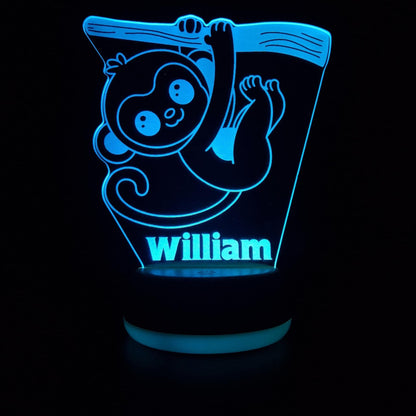 Monkey LED Night Light