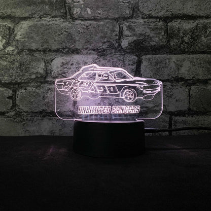 Pikey Banger LED Night Light  Night Lights & Ambient Lighting Stock Car & Banger Toy Tracks