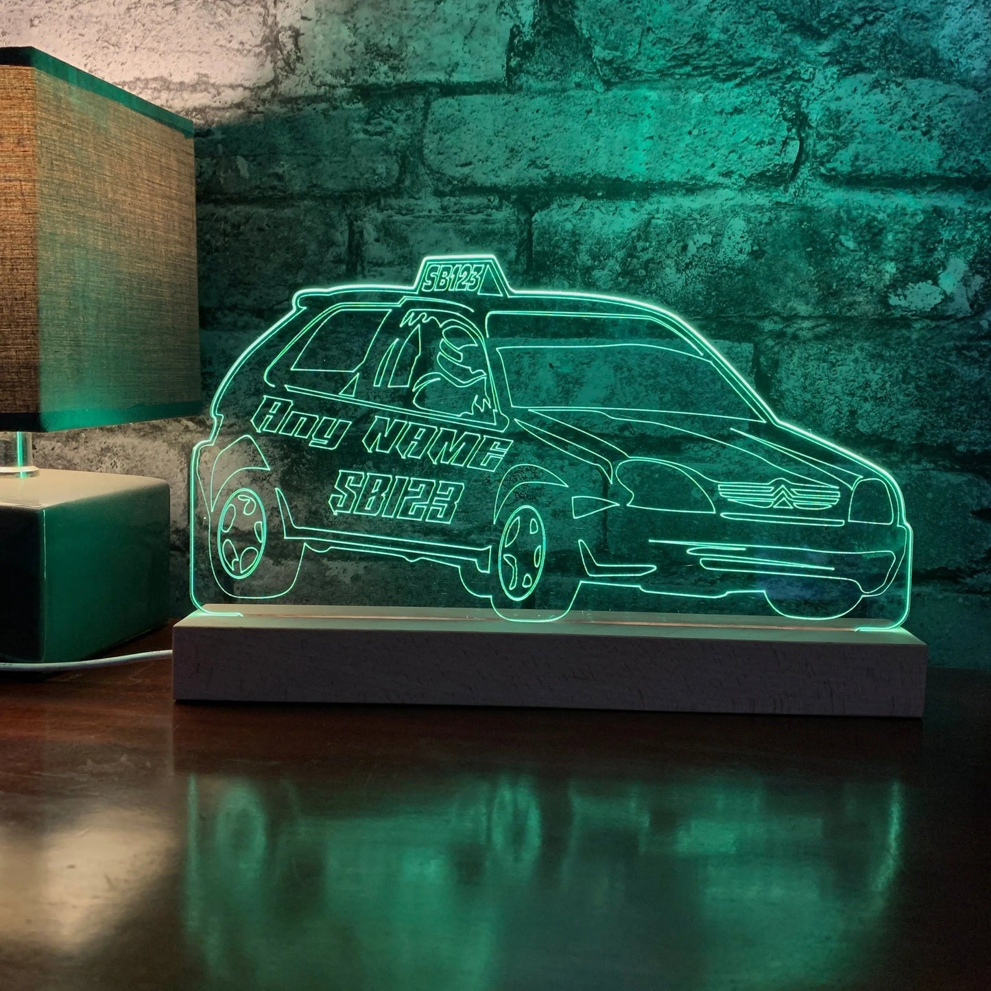 Saxo Stock Hatch - Autograss / Rally Night Light  Night Lights & Ambient Lighting Stock Car & Banger Toy Tracks