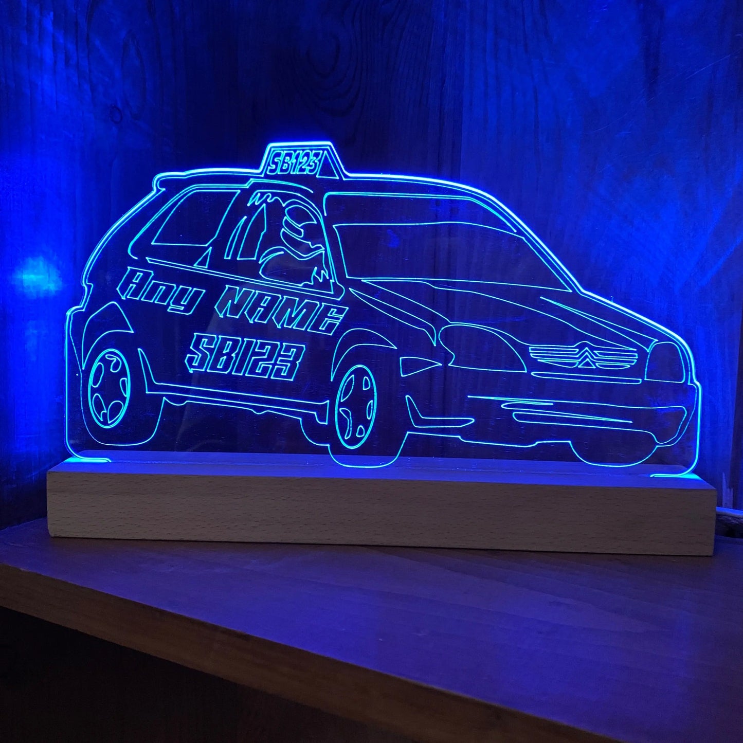 Saxo Stock Hatch - Autograss / Rally Night Light  Night Lights & Ambient Lighting Stock Car & Banger Toy Tracks