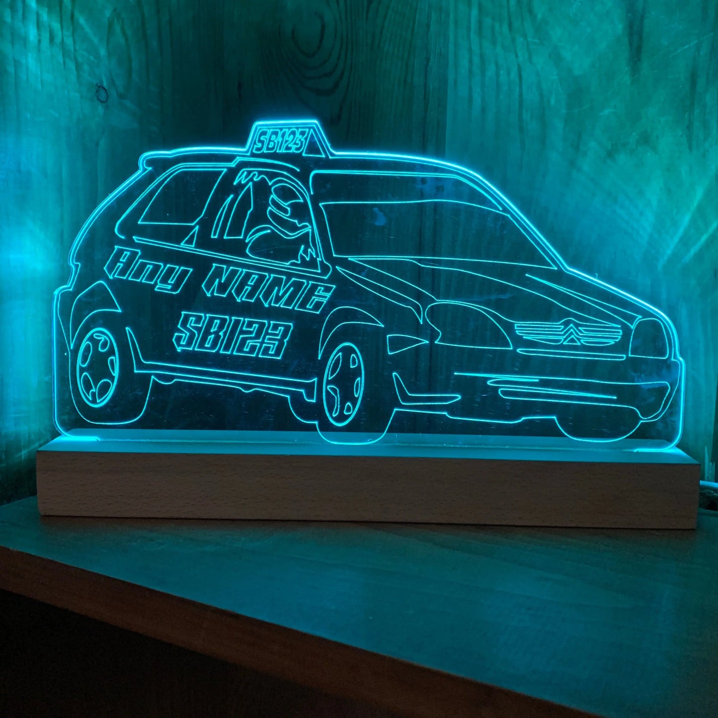 Saxo Stock Hatch - Autograss / Rally Night Light  Night Lights & Ambient Lighting Stock Car & Banger Toy Tracks