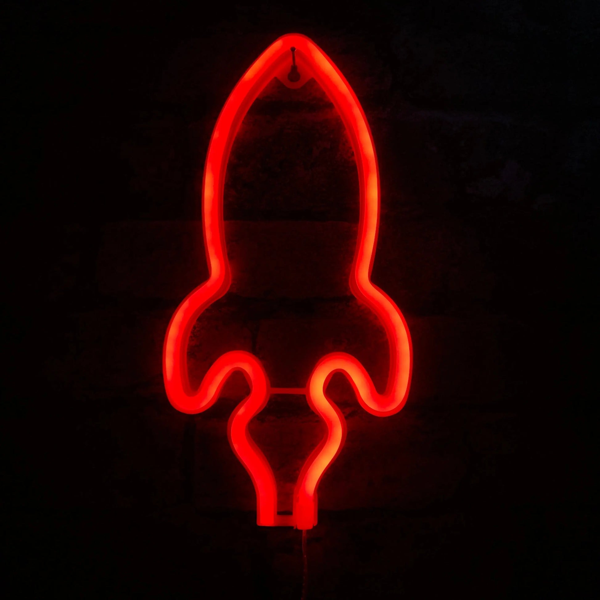 Rocket LED NEON Wall Light - Wall Light - Stock Car & Banger Toy Tracks