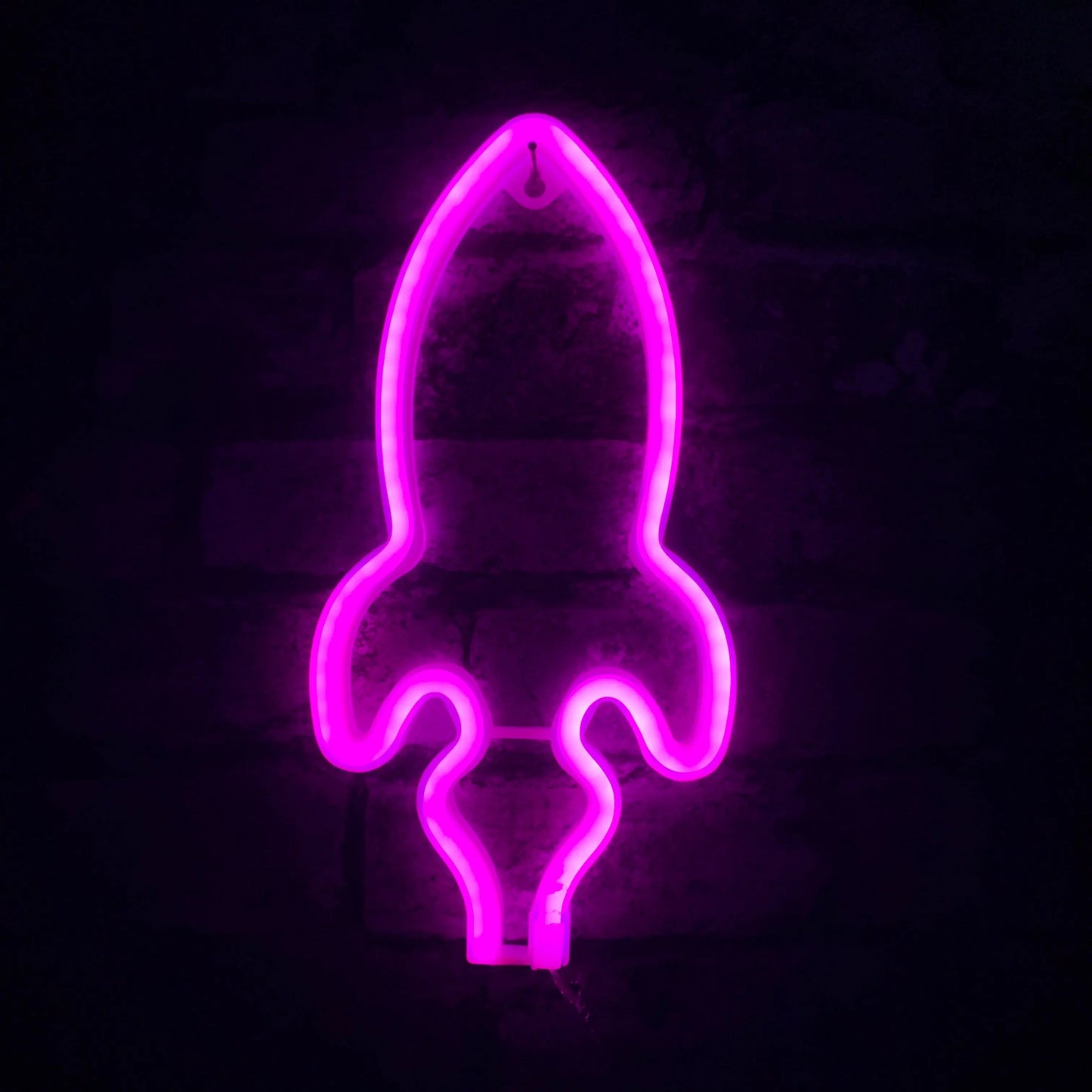 Rocket LED NEON Wall Light - Wall Light - Stock Car & Banger Toy Tracks