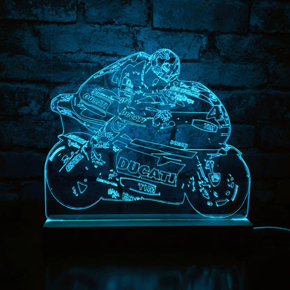 Rossi #46 - MotoGP - Superbike Night Light - Night Lights & Ambient Lighting - Stock Car & Banger Toy Tracks